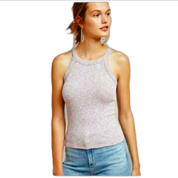 Anthropologie Tops - MAEVE by ANTHROPOLOGIE Raspberry Knit Tanks